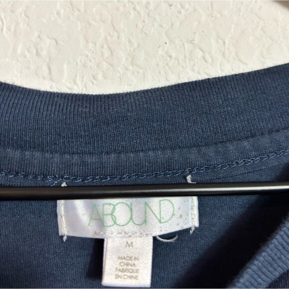 ABOUND GRAPHIC CREW NECK BE KIND WOMEN SHORT SLEEVE SHIRT SIZE MEDIUM - Picture 4 of 5